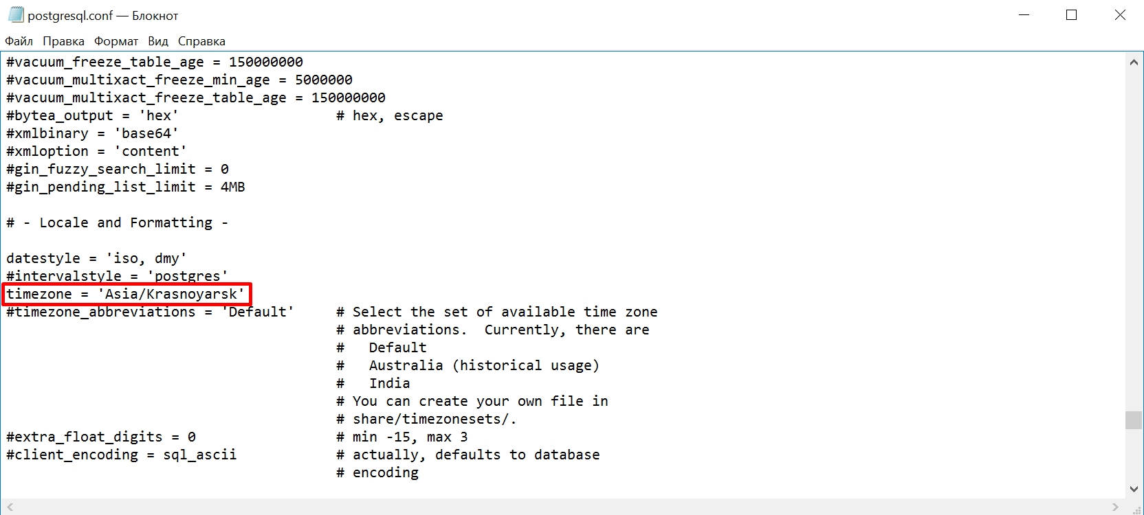 Timezone_postgresql